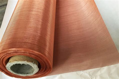 Ultra Fine Copper Mesh Screen Fabric