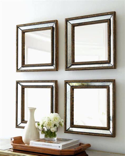 Small Mirrors For Wall Decor Unique Clever Design Ideas Wall Mirror Set