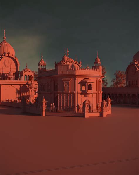Golden Temple 3d Artist Praveen Nayak Hum3d