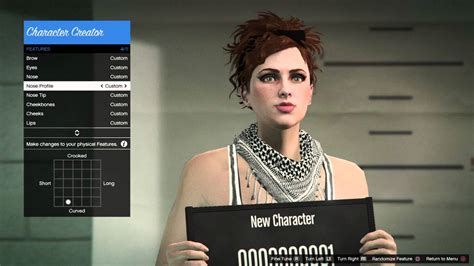 Grand Theft Auto V Female Character Creation Youtube