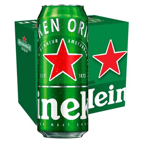 Cerveja Heineken Lata 473ml Pack Com 12 Unidades