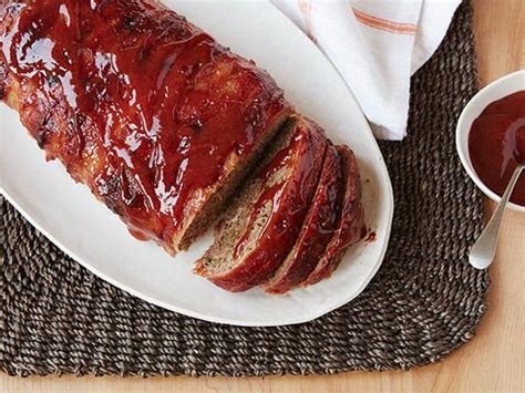 In a shallow baking pan, shape into loaf. Meatloaf | Recipe | Food network recipes, Recipes, Meatloaf
