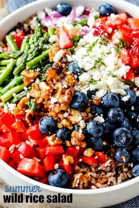 Summer Wild Rice Salad ⋆ Real Housemoms