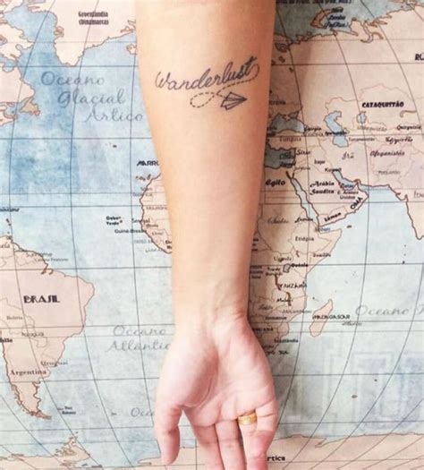 20 Tatuagens Para Quem Ama Viajar Pequenas Infinidades