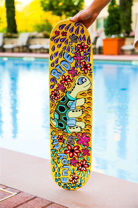 15 Skateboard Painting How Tos Guide Patterns