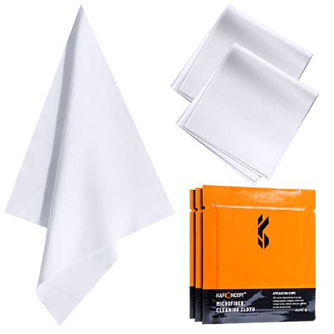 Cleaning Cloth Set Needle A Dust Free Cleaning Cloth Dry Cloth White 15