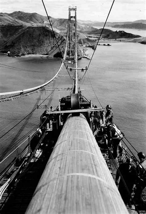 Building The Golden Gate Bridge 1933 1937 14 Photos Connecting Friends