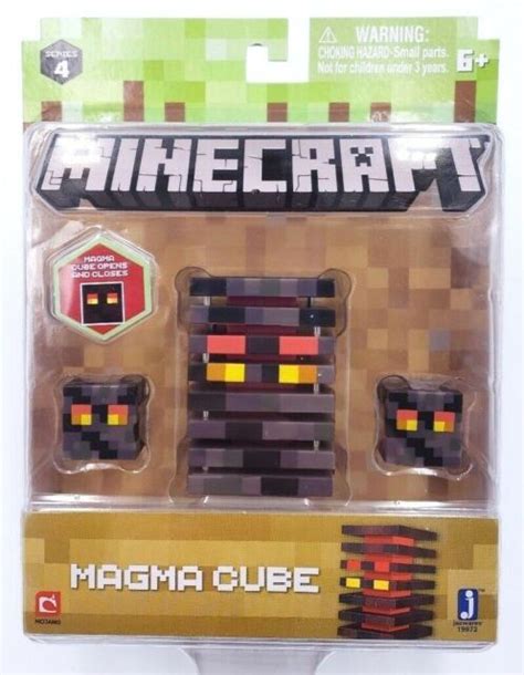 Minecraft Series 4 Magma Cube New Opens And Closes Age 6 Action Figure