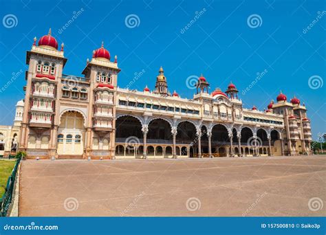 Mysore Royal Palace In India Stock Photo Image Of Castle Sunny