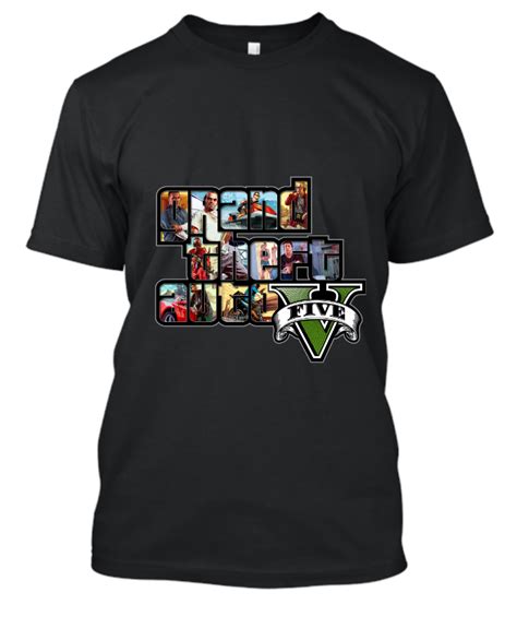 Grand Theft Auto V Logo T Shirt