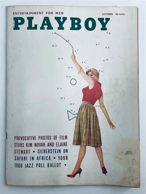 Vtg Playboy Magazine October 1959 Elaine Reynolds W Centerfold £4570
