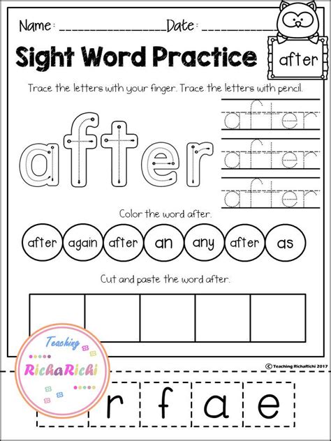 1st Grade Sight Words Printables Worksheets Learning How To Read