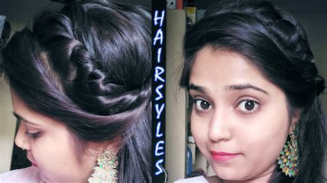 Everyday Hairstyles For Beginners Simple Hairstyles For Girls Paddhu Hairstyles Laxmi