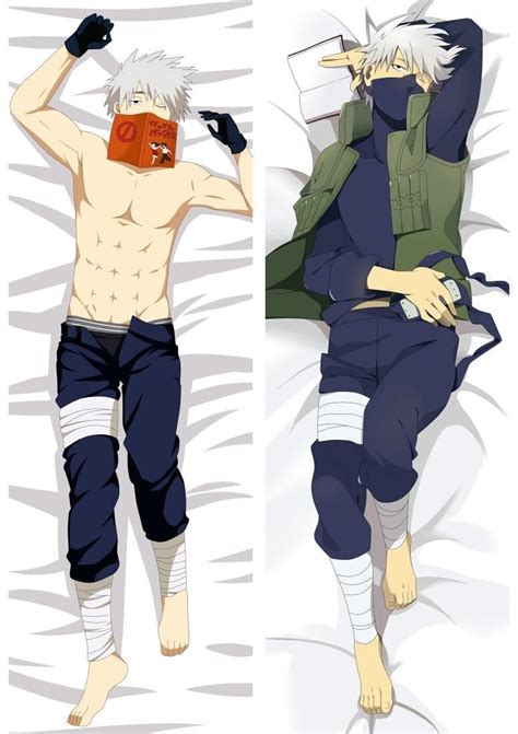 Male Characters Anime Naruto Hatake Kakashi Throw Otaku Dakimakura Game Bedding Hugging Body