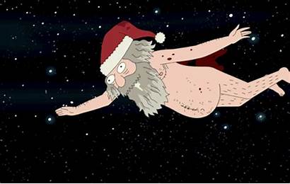 Morty Rick Quotes Gifs Santa Exploding Adult