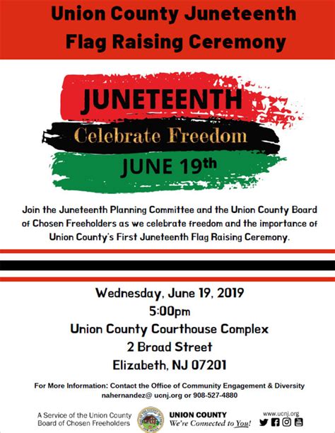 50+ vectors, stock photos & psd files. Union County to Hold First Juneteenth Flag Raising ...