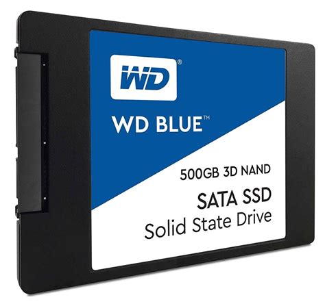 Western Digital Wds500g2b0a Blue 500gb 3d Nand Sata 6gbs 25 Solid