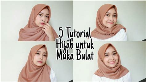 tutorial hijab simple segi empat