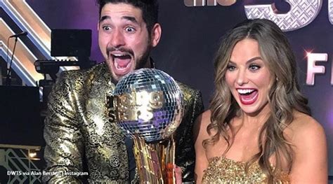 Dwts Hannah Browns Mirror Ball Trophy Win Celebrated By Fans On