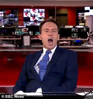 The Perils Of Live TV BBC News Presenter Apologises After He Is