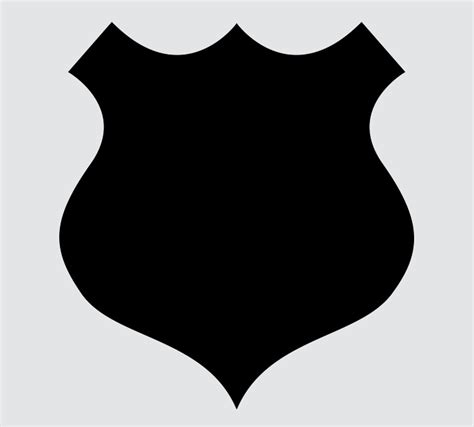 Police Badge Template Free Download On Clipartmag