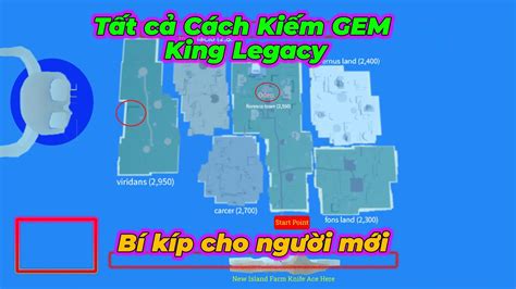 Tất Cả Cách Kiếm Gem Trong King Legacy How To Get Gem King Legacy