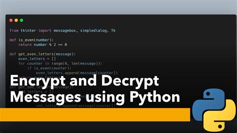 Encrypt And Decrypt Using Python Aman Kharwal
