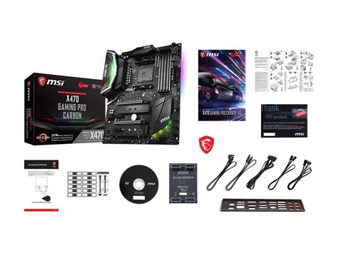 Msi Performance Gaming X470 Gaming Pro Carbon Am4 Atx Amd Motherboard