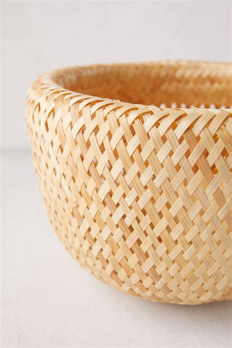 Woven Bamboo Basket Bamboo Basket Bamboo Basket