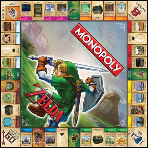 Le Prime Immagini Di Monopoly The Legend Of Zelda
