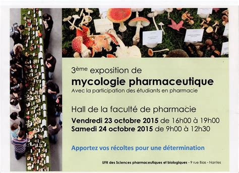 Les cèpes: Exposition Mycologique pharmaceutique Nantes 2015