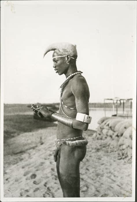 Nuer Youth With Thiau Arm Rings 1998 346 366 From The Southern Sudan
