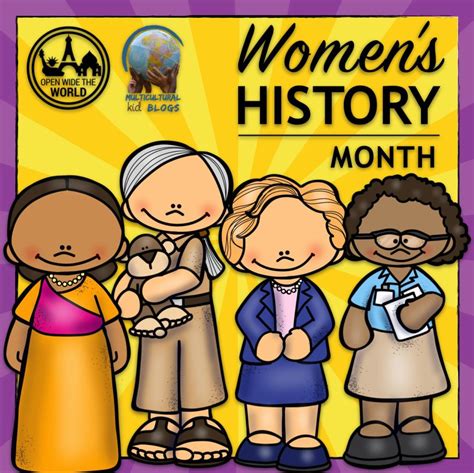 Women's History Month Research Packet - Multicultural Kid Blogs