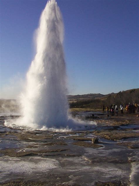 Geysers In Iceland Free Photo Download Freeimages