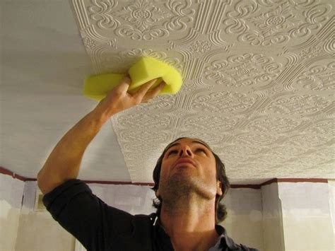 Simply replace existing tiles with the new ones in the. Styrofoam ceiling tiles - original and affordable ceiling ...