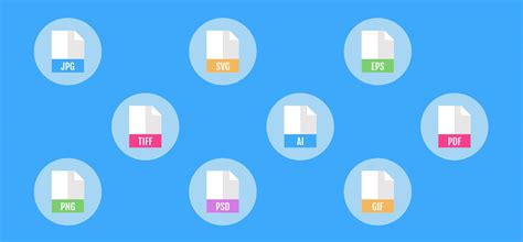 Most Common File Types And When To Use Them The Influence Agency