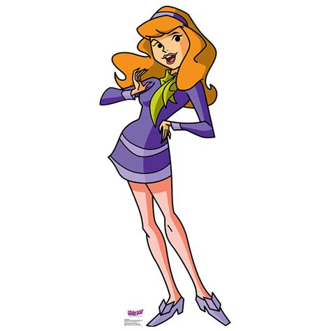 Daphne Blake Scooby Doo Mystery Incorporated Cardboard Cutout Standup