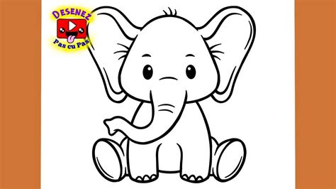 Cum Se Deseneaza Un Elefant Usor Pas Cu Pas De Desenat Pt Incepatori🐘
