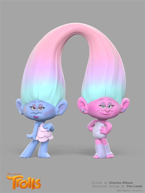 trolls dreamworks animation — the art of charles ellison