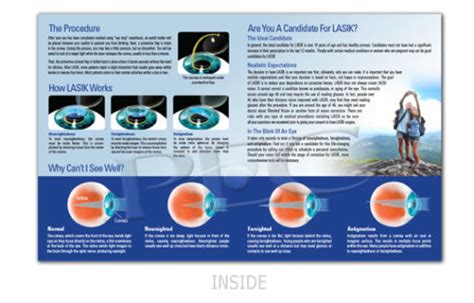 discover the world of lasik brochure 8 5″x14″ patient education concepts