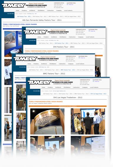 Timely Industry Events Gallery Landing Page image - Timely Industries : Timely Industries