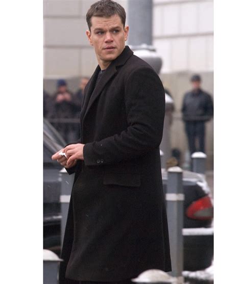 Jason Bourne Coat Matt Damon The Bourne Supremacy Coat Jackets Creator