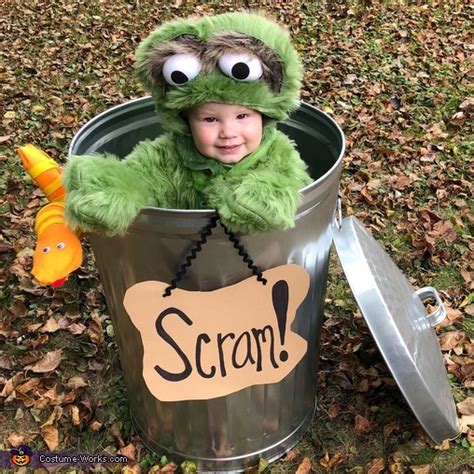 Oscar The Grouch Costume Diy Costumes Under 45