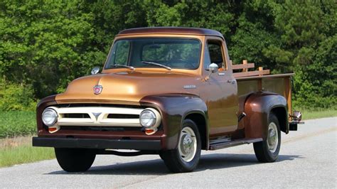 1953 Ford F250 Custom Cab Pickup For Sale At Auction Mecum Auctions