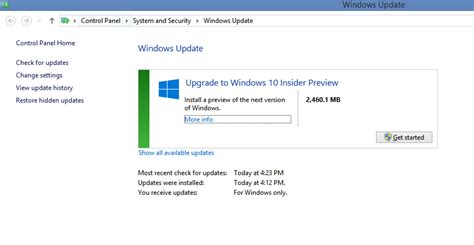 Upgrade Windows 81 To Windows 10 From Control Panel