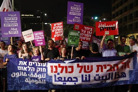 Israel Passes Contentious Law Proclaiming ‘jewish Nation State As