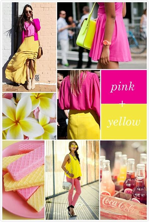 Pink And Yellow Colour Combinations Fashion Color Combinations For Clothes Color Crush
