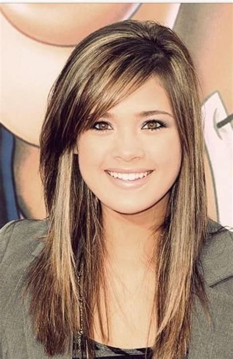 Stunning Long Hairstyles With Layers And Side Fringe For Short Hair