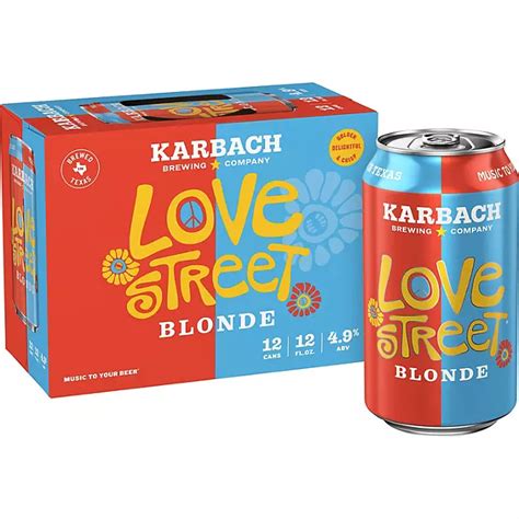 Karbach Love Street Kolsch Style Blonde 12 Fl Oz Can 12 Pk Sams Club