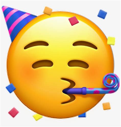 Download Face With Party Horn And Party Hat Emoji 🥳 Face Party Face